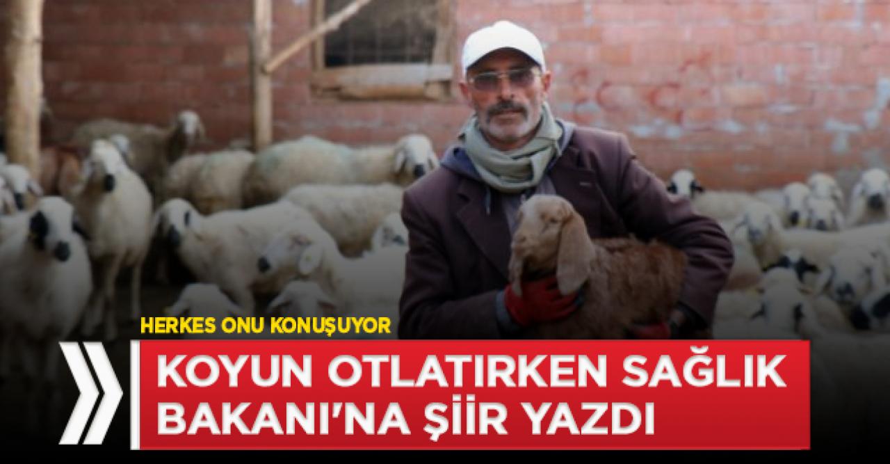 Sosyal medya Aydın Battal'ı konuşuyor! Sağlık Bakanı Koca için şiir yazdı