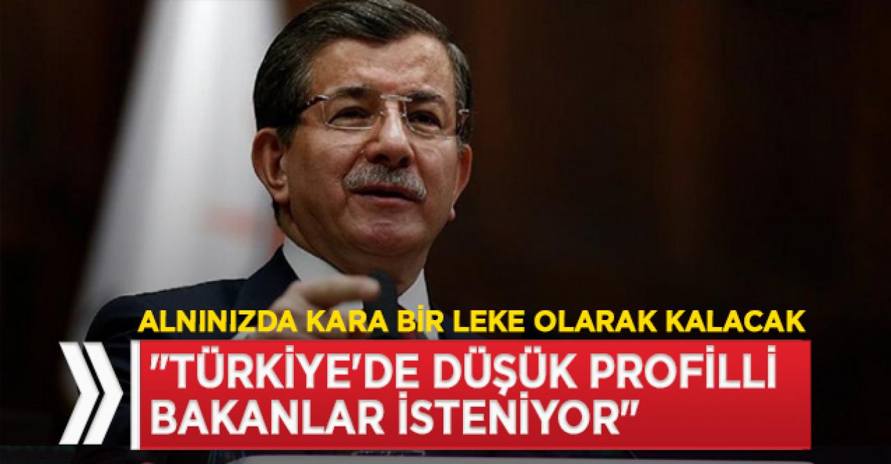 Davutoğlu: Ortak akıl çağrısında bulunuyorum