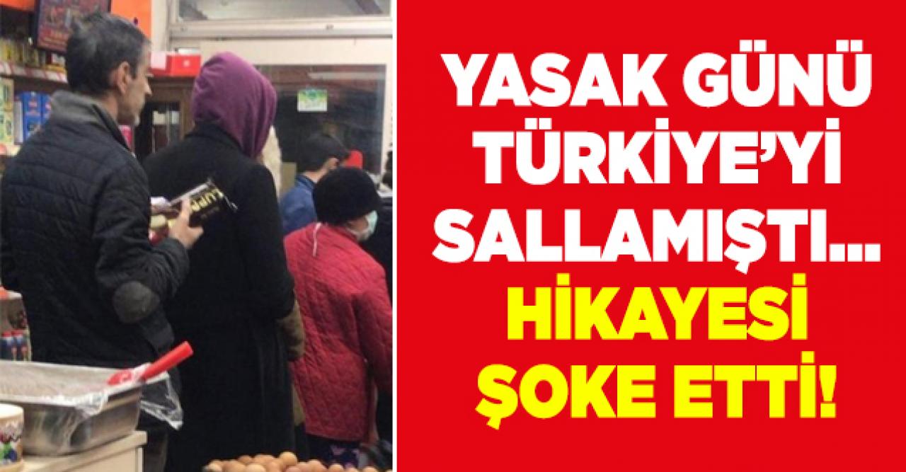 Sokağa çıkma yasağında Luppo alan vatandaşın hikayesi duyanları üzdü