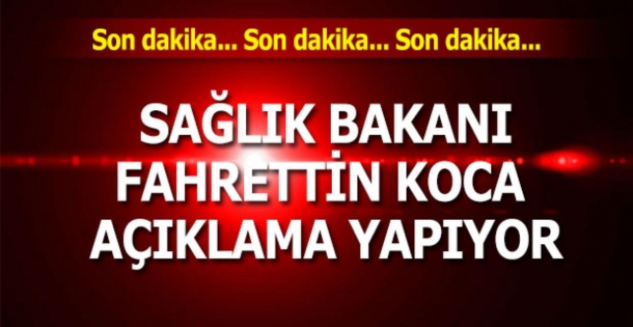 Son dakika... Bakan Koca: Ölüm artış hızındaki azalmayı yakalayan ilk ülkeyiz!