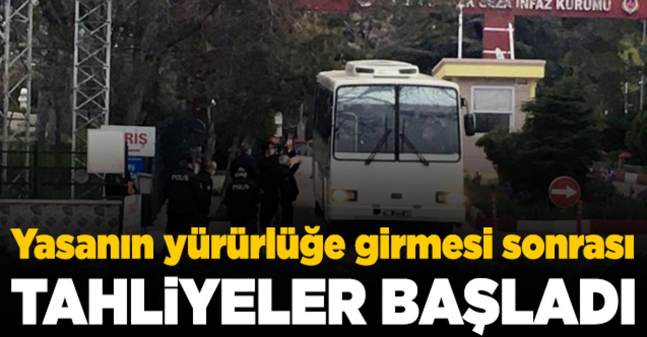 Yasa yürülüğe girdikten sonra tahliyeler başladı