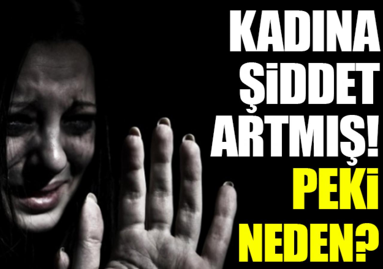 ‘Kadına şiddet artmış' peki neden?