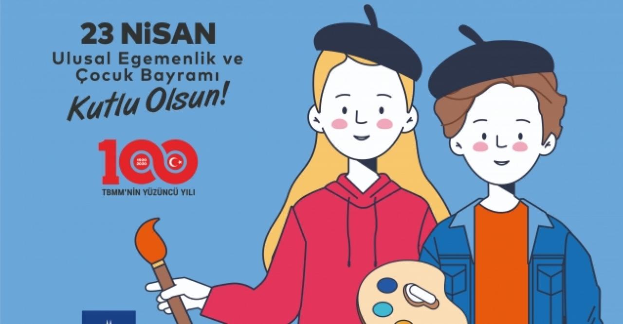 İstanbul Büyükşehir Belediyesi'nden 23 Nisan'da resim yarışması