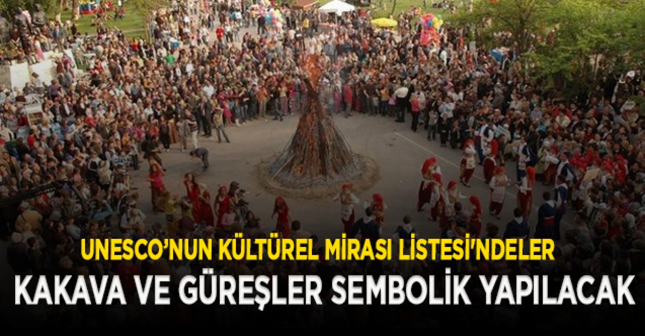 Kakava Şenlikleri ve Kırkpınar Güreşleri sembolik yapılacak