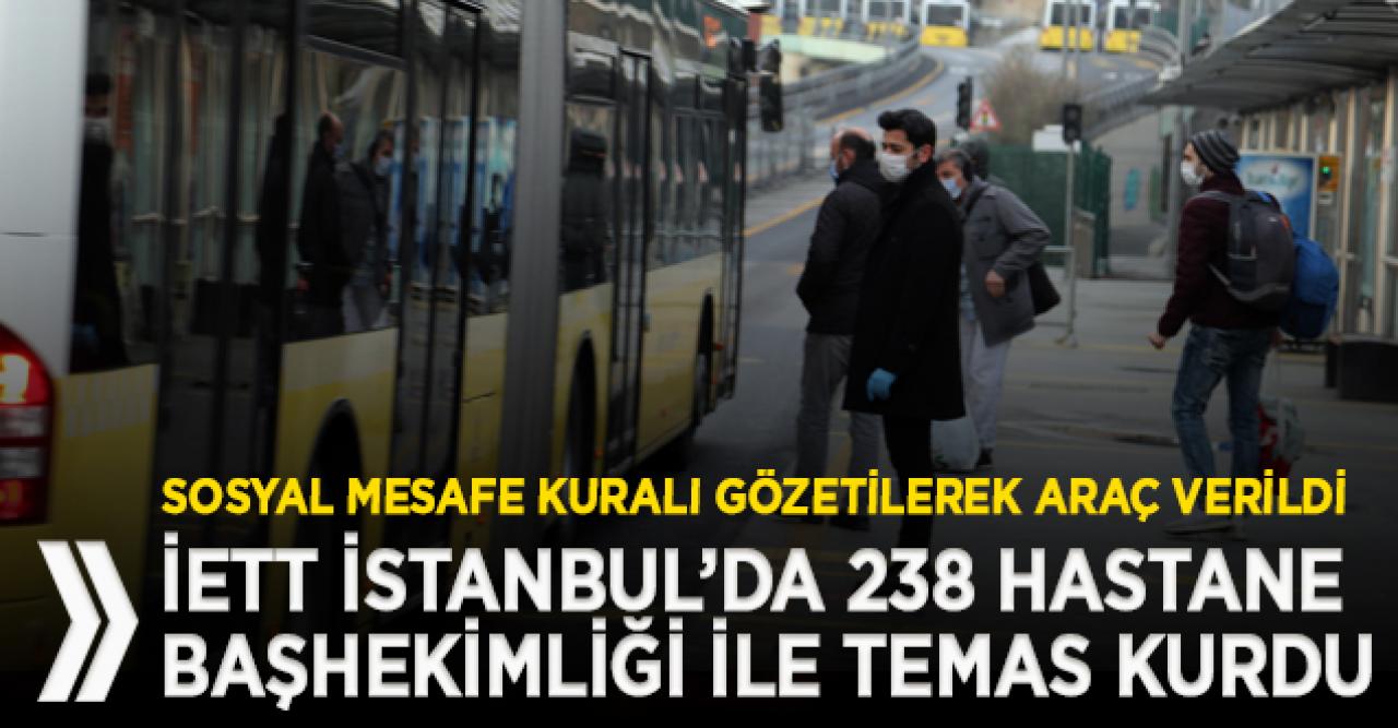 Kamu ve özel hastaneler için 4 bin 767 otobüs seferi