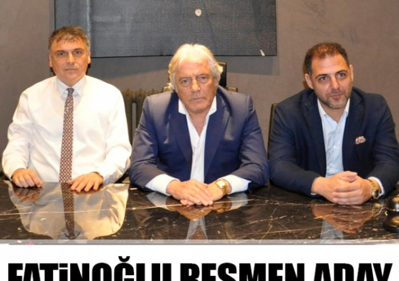 Ali Fatinoğlu resmen aday