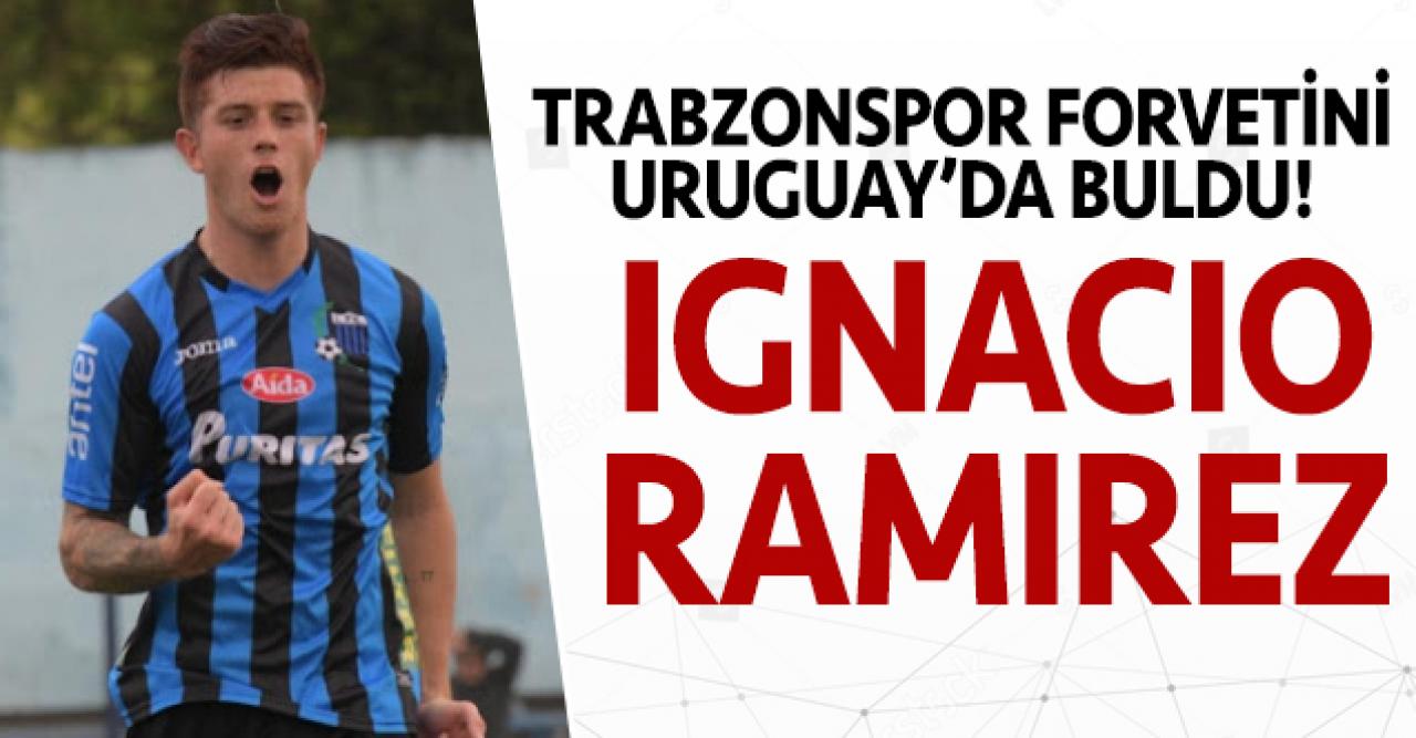 Trabzonspor'un yeni santraforu Urugay'dan: Ignacio Ramirez