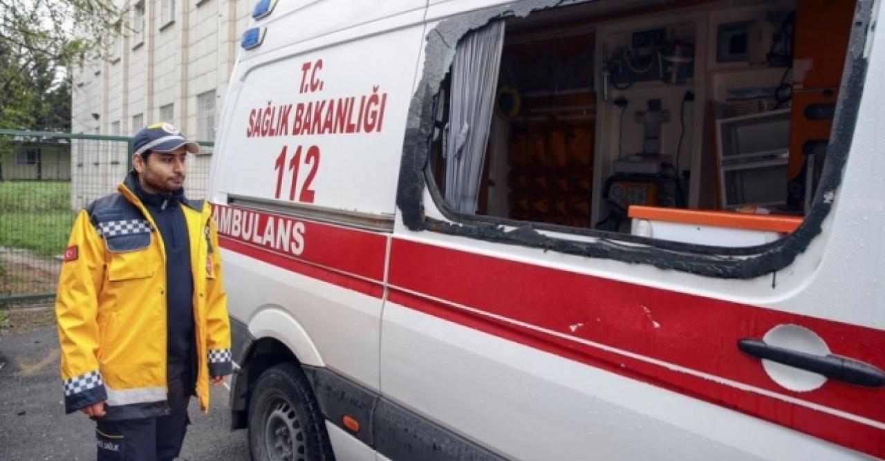 Pendik'te ambulansa saldıranlara 11,5 yıla kadar hapis