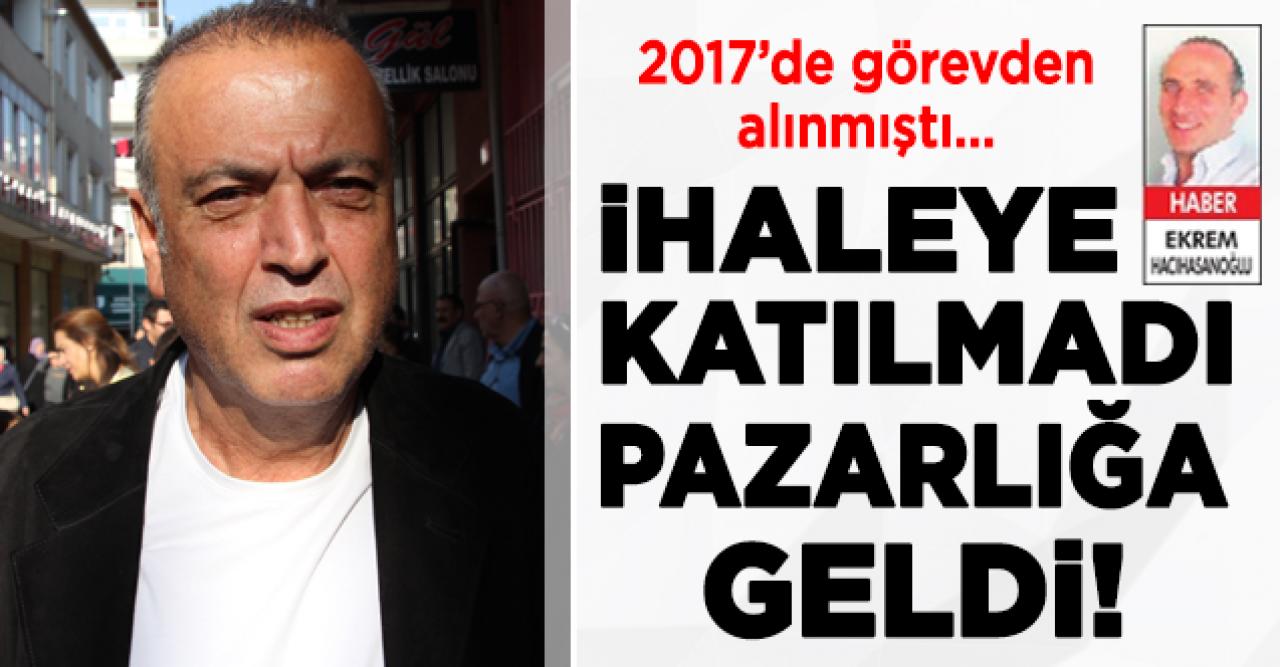 Battal İlgezdi yine tartışmalarla gündemde! İhaleye katılmadı, pazarlığa geldi!