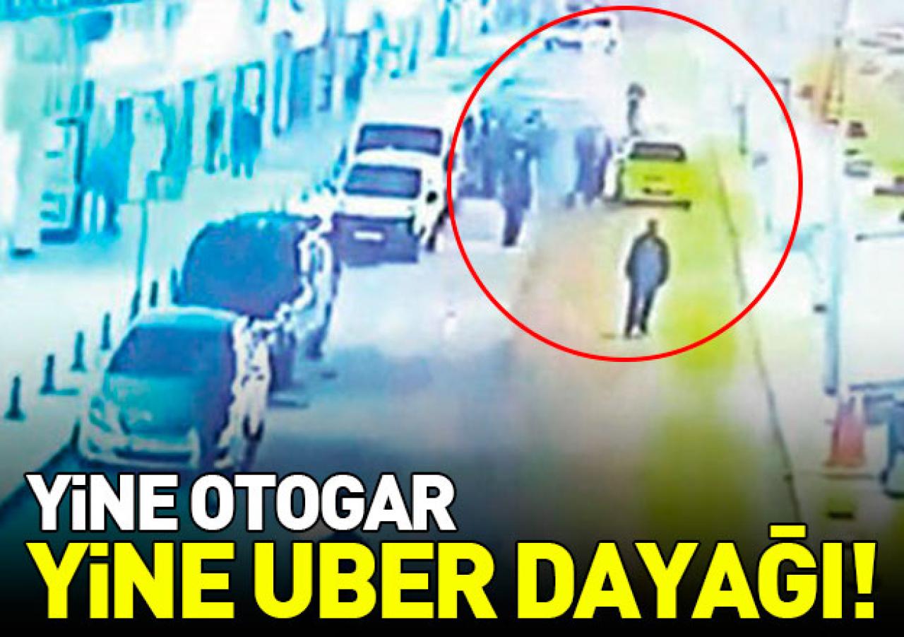 Taksicilerin UBER tepkisi dinmiyor! Otogarda yine saldırı