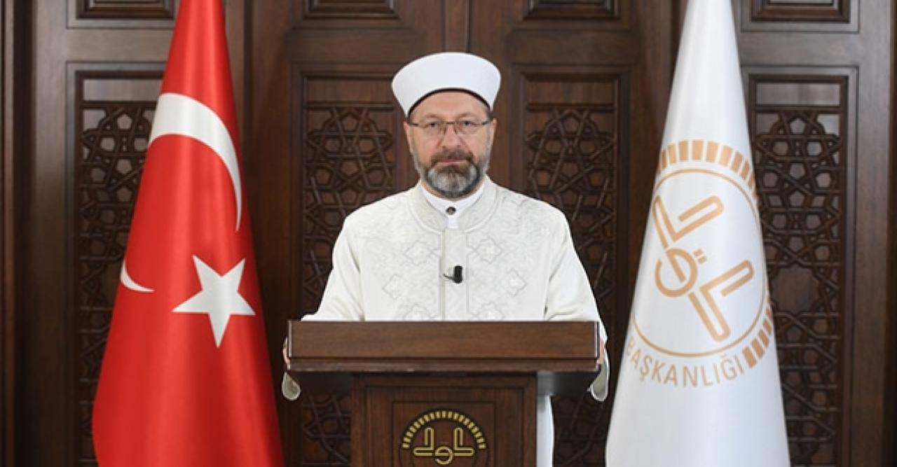 Diyanet İşleri Başkanı Ali Erbaş'tan ramazan mesajı