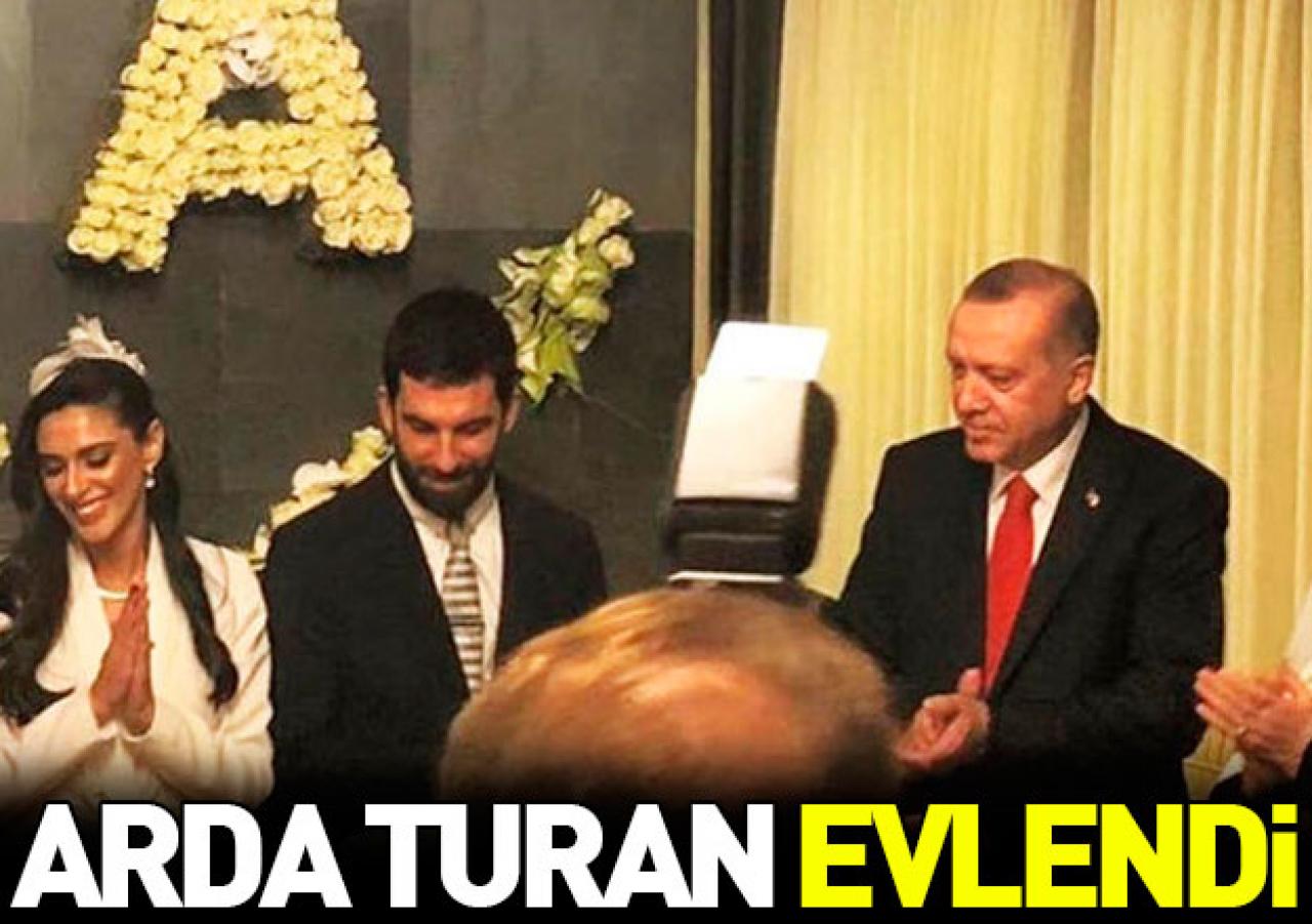 Arda Turan ile Aslıhan Doğan evlendi