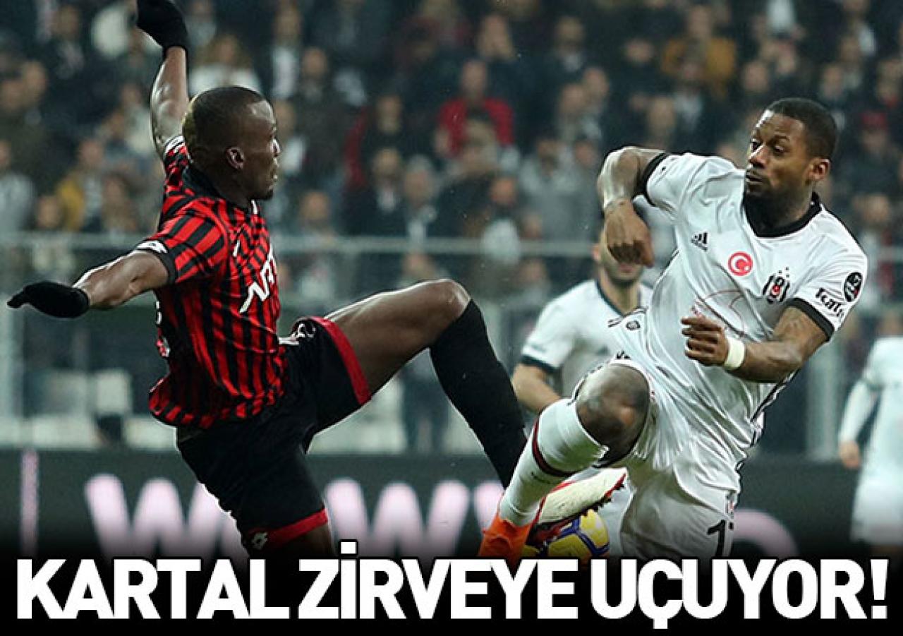 Kartal zirveye uçuyor