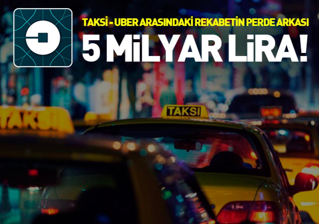 Taksi ve UBER arasında milyarlarca liralık savaş!