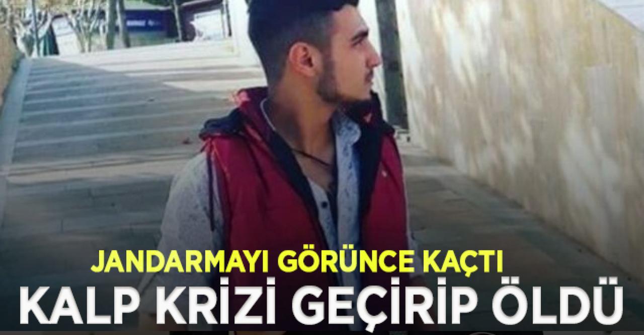 Kısıtlamada sokağa çıktı, jandarmayı görünce kaçarken kalp krizi geçirdi