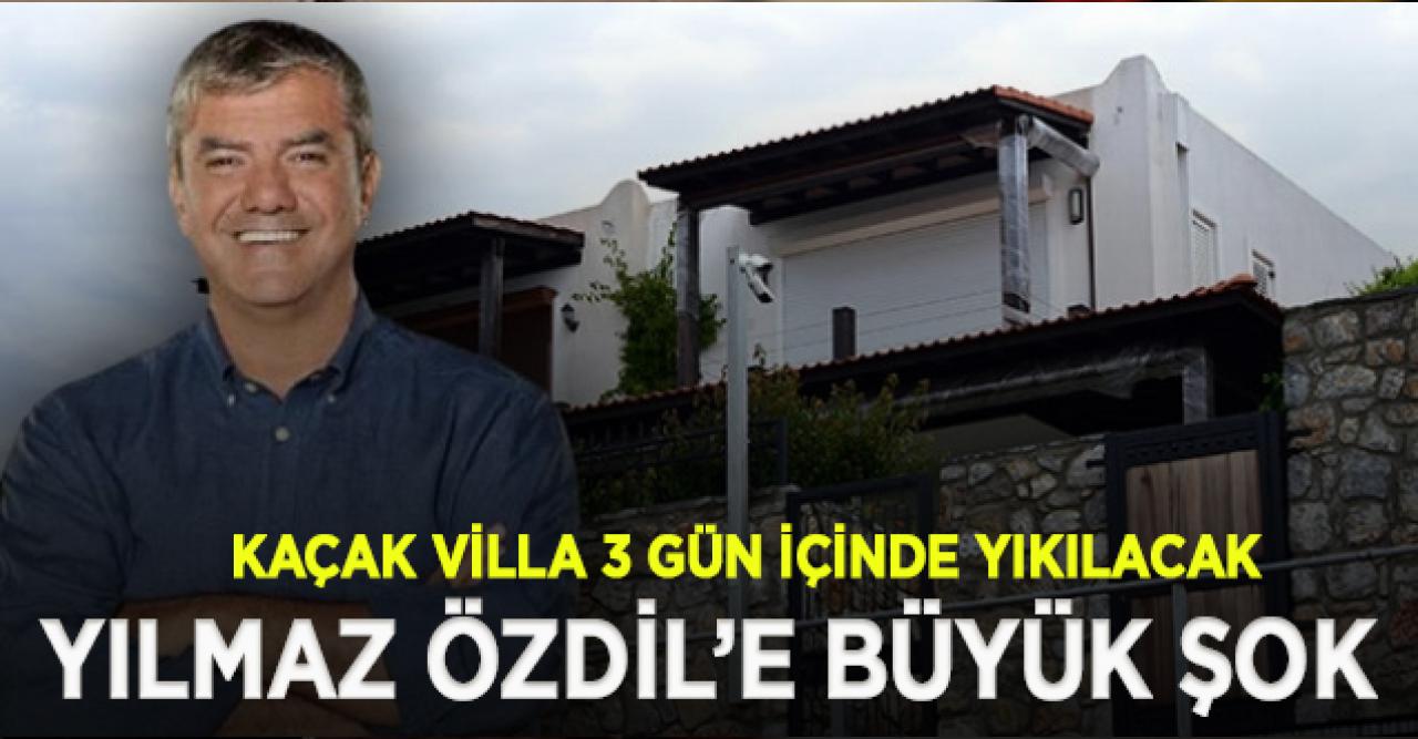 Yılmaz Özdil'e büyük şok... Karar çıktı, 3 gün içinde yıkılacak