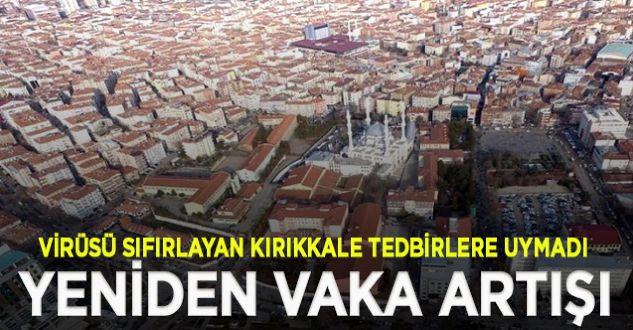 Vaka sayısı kalmamıştı... Kırıkkale'de vatandaşlar tedbirlere uymadı, 1 günde büyük artış yaşandı