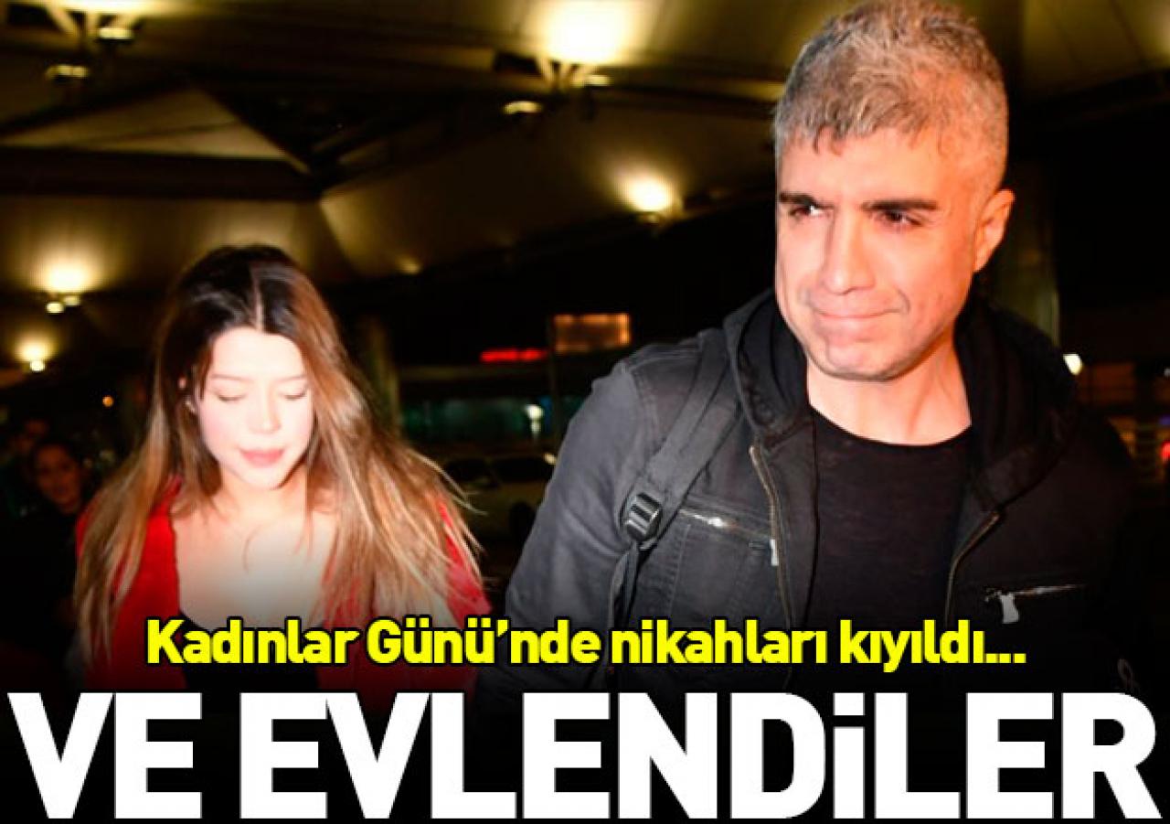 Özcan Deniz karnı burnundaki sevgilisiyle Kadınlar Günü'nde evlendi