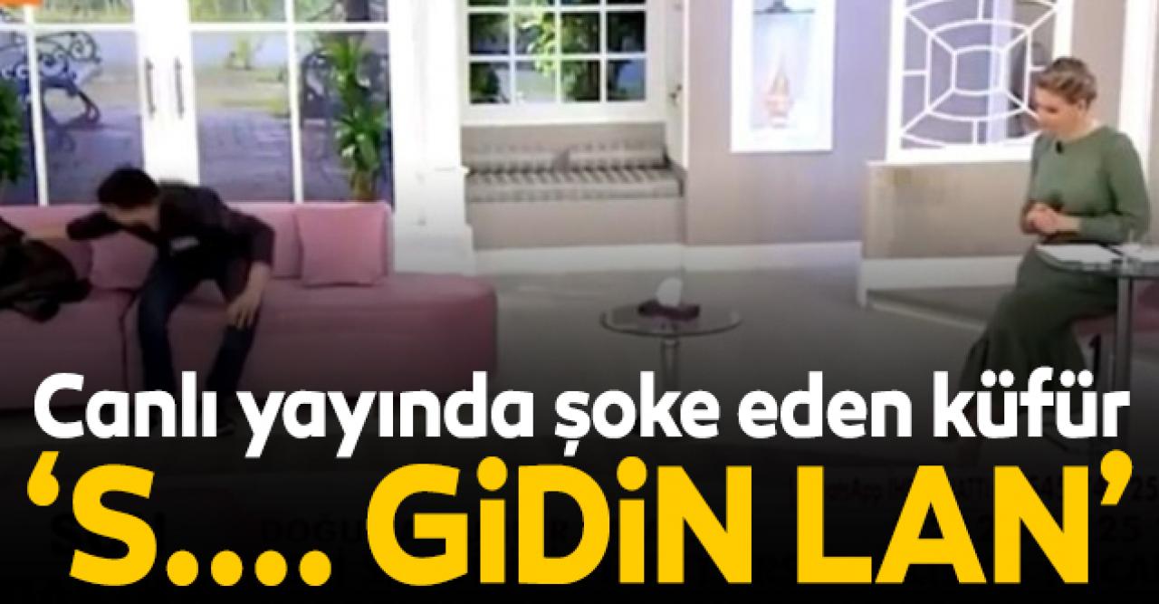 Esra Erol'da canlı yayında küfür etti: 'S.... gidin lan' | Esra Erol'da küfür videosu