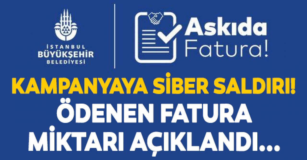 Askıda Fatura kampanyasına siber saldırı! Toplam ödenen fatura miktarı açıklandı