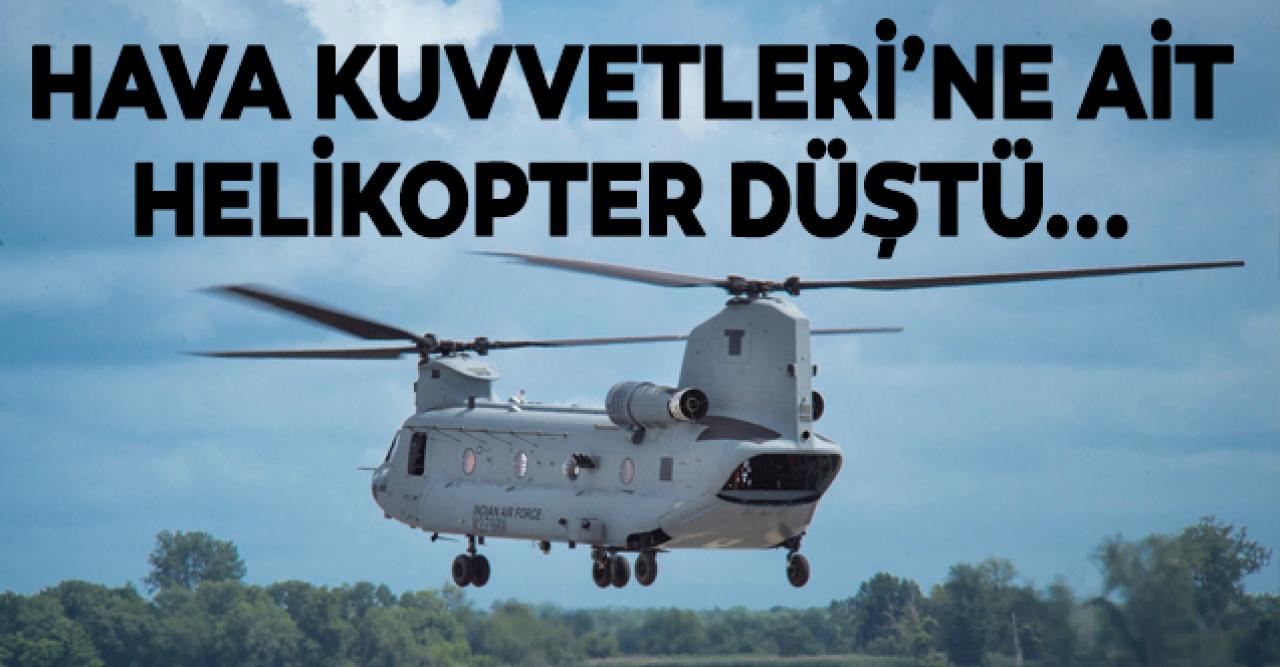 Hindistan'a ait Mi-17 helikopteri düştü