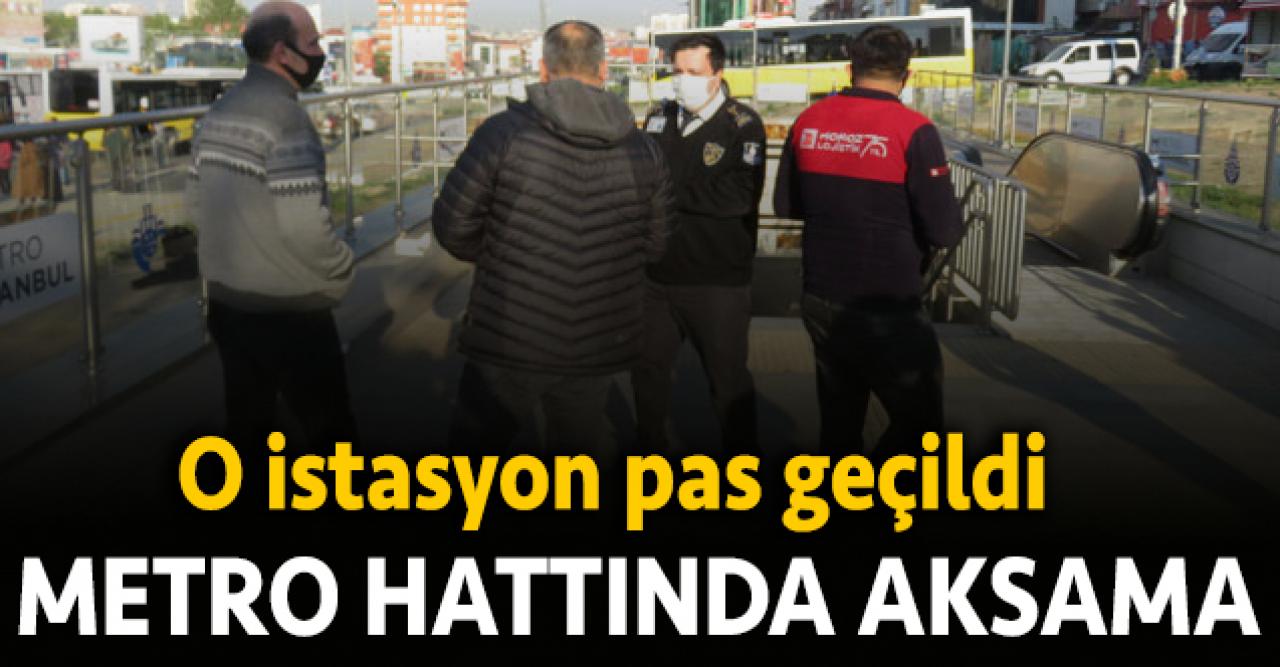 Üsküdar - Çekmeköy metro hattında aksama