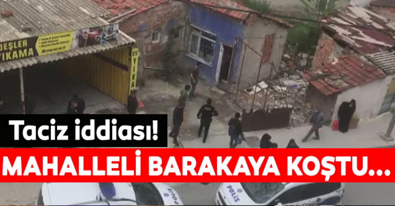 Arnavutköy'de taciz iddiası mahalleliyi ayağa kaldırdı