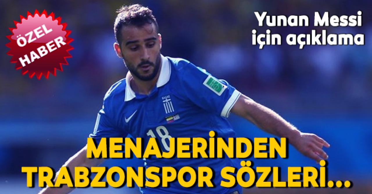 Giannis Fetfatzidis'in menajerinden Trabzonspor açıklaması