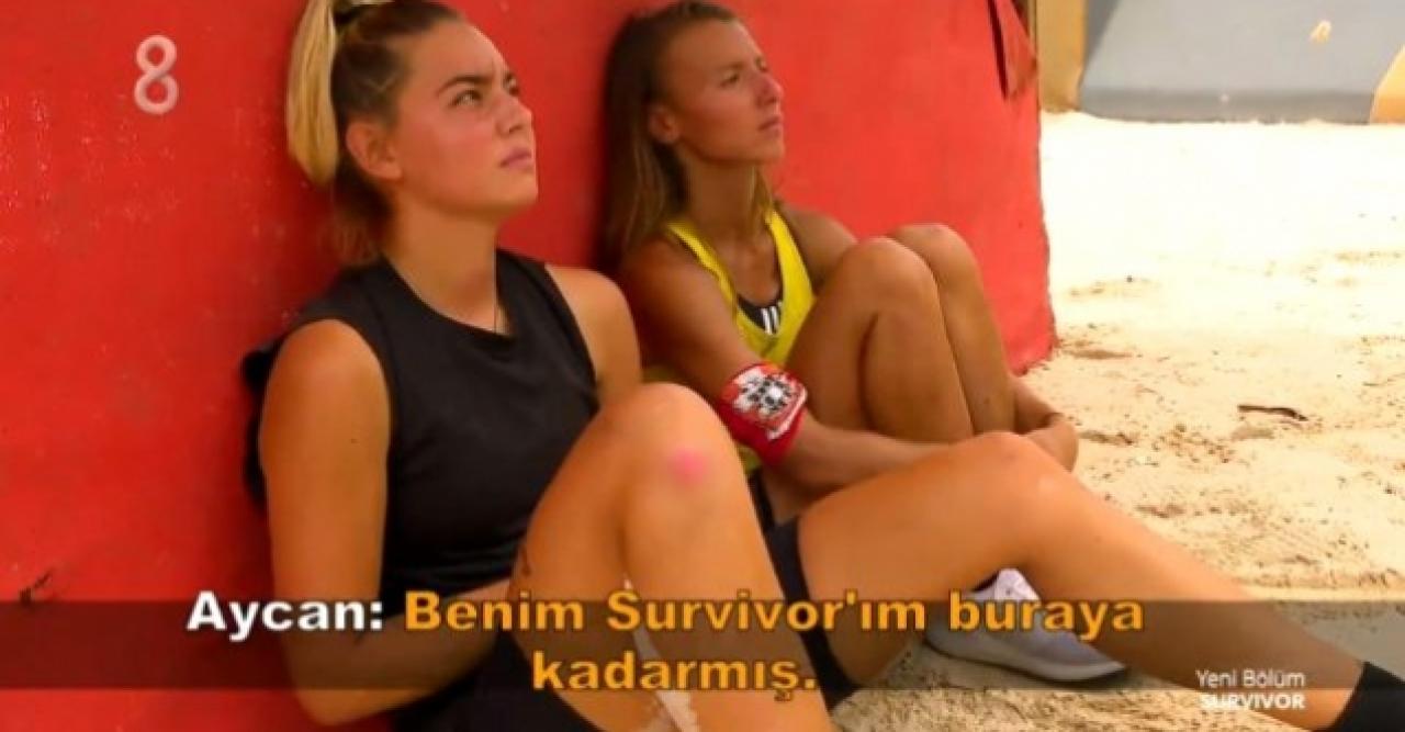 Survivor Aycan: Benim için buraya kadarmış