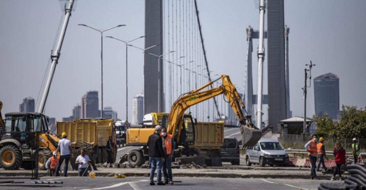 15 Temmuz Şehitler Köprüsü'ne araç sayım sistemi