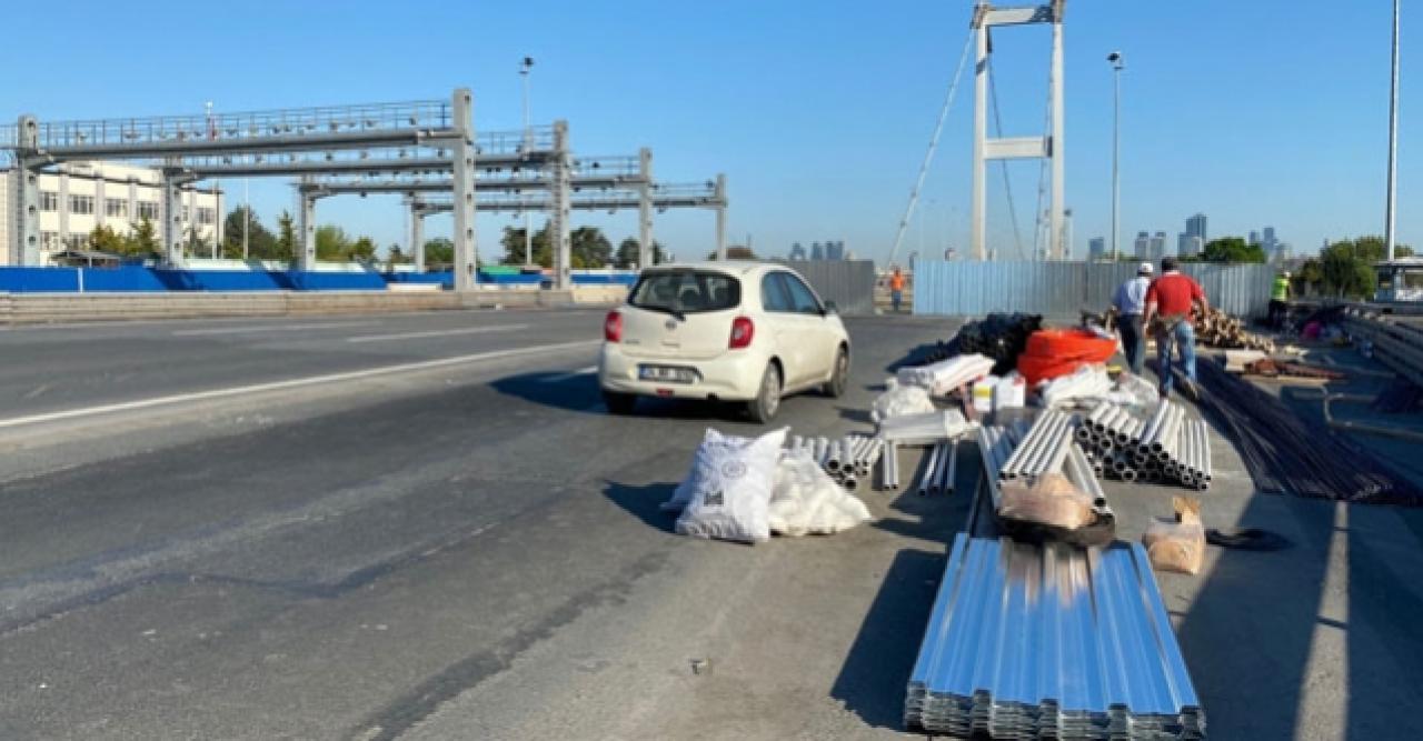 15 Temmuz Şehitler Köprüsü'nde yasaklı araçlar için EDS