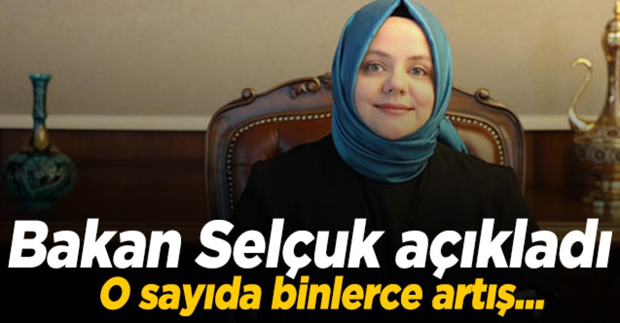 Bakan Selçuk açıkladı: O sayı 8 bin 976'ya ulaştı