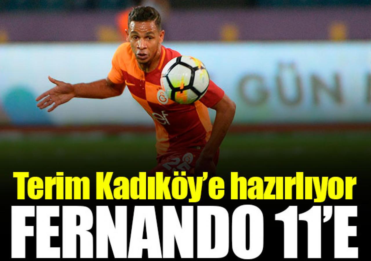 Terim Fernando'yu hazırlıyor