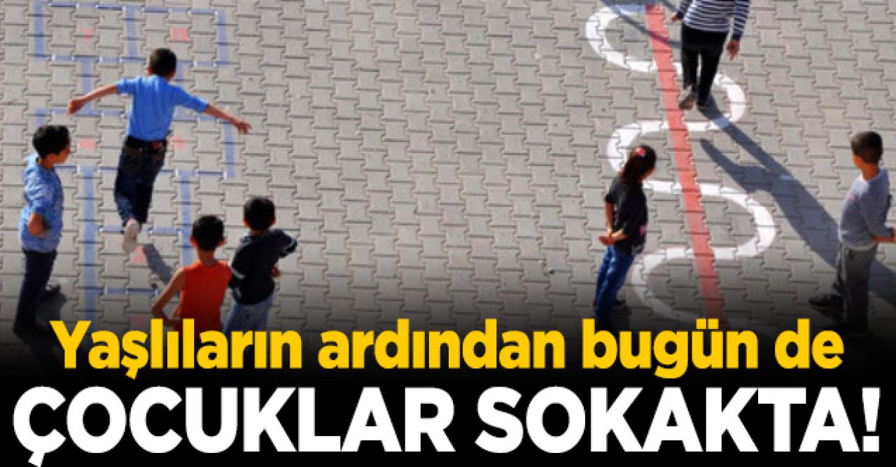 Ve çocuklar sokaklara çıktı