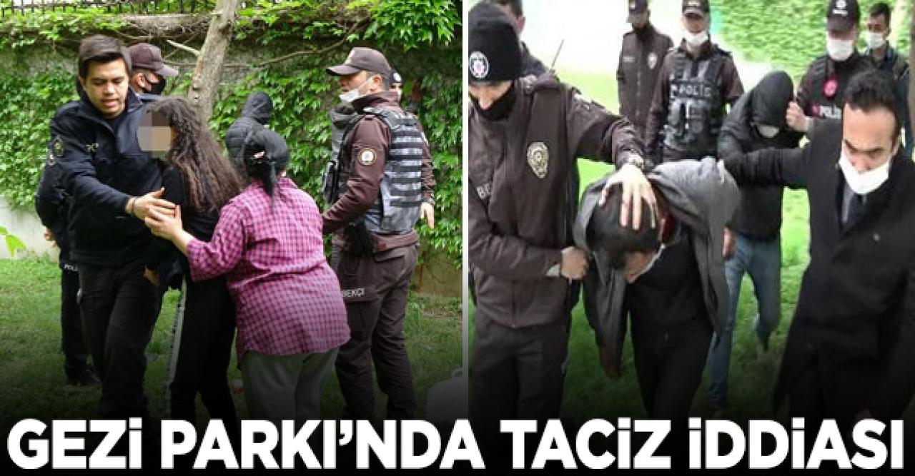 Gezi Parkı'nda küçük kıza taciz iddiası! Serbest bırakıldılar...