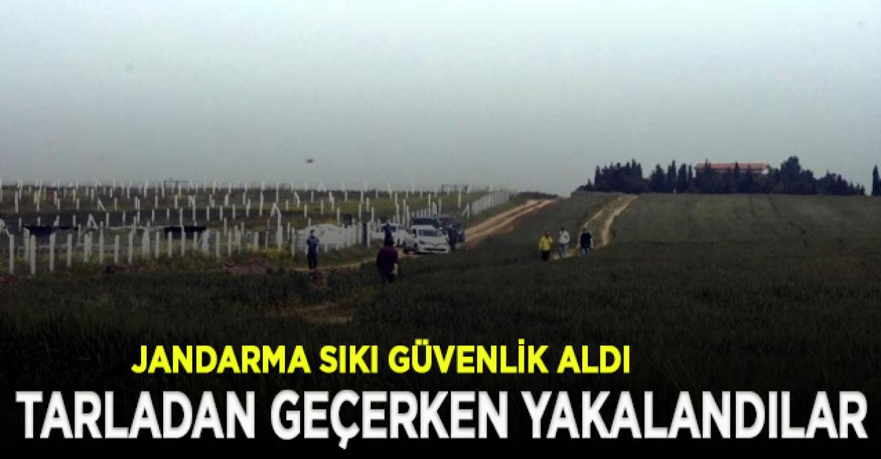 Yazlıkçılar Tekirdağ'a tarla yollarından gitmek isteyince yakalandılar