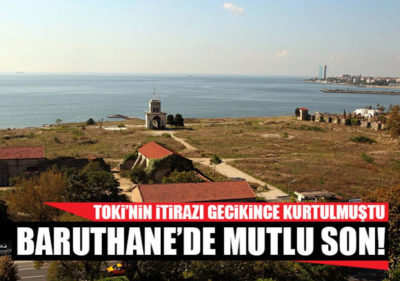 Baruthane'de mutlu son