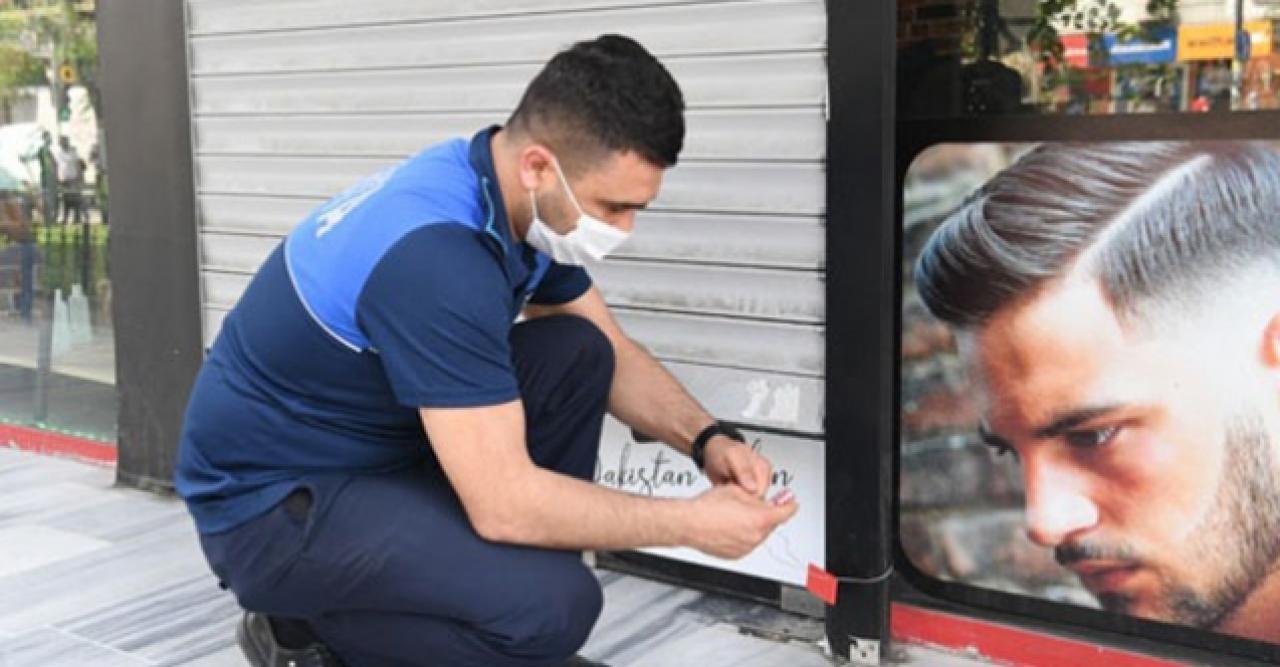 Bahçelievler'de berber polisi görünce kaçtı