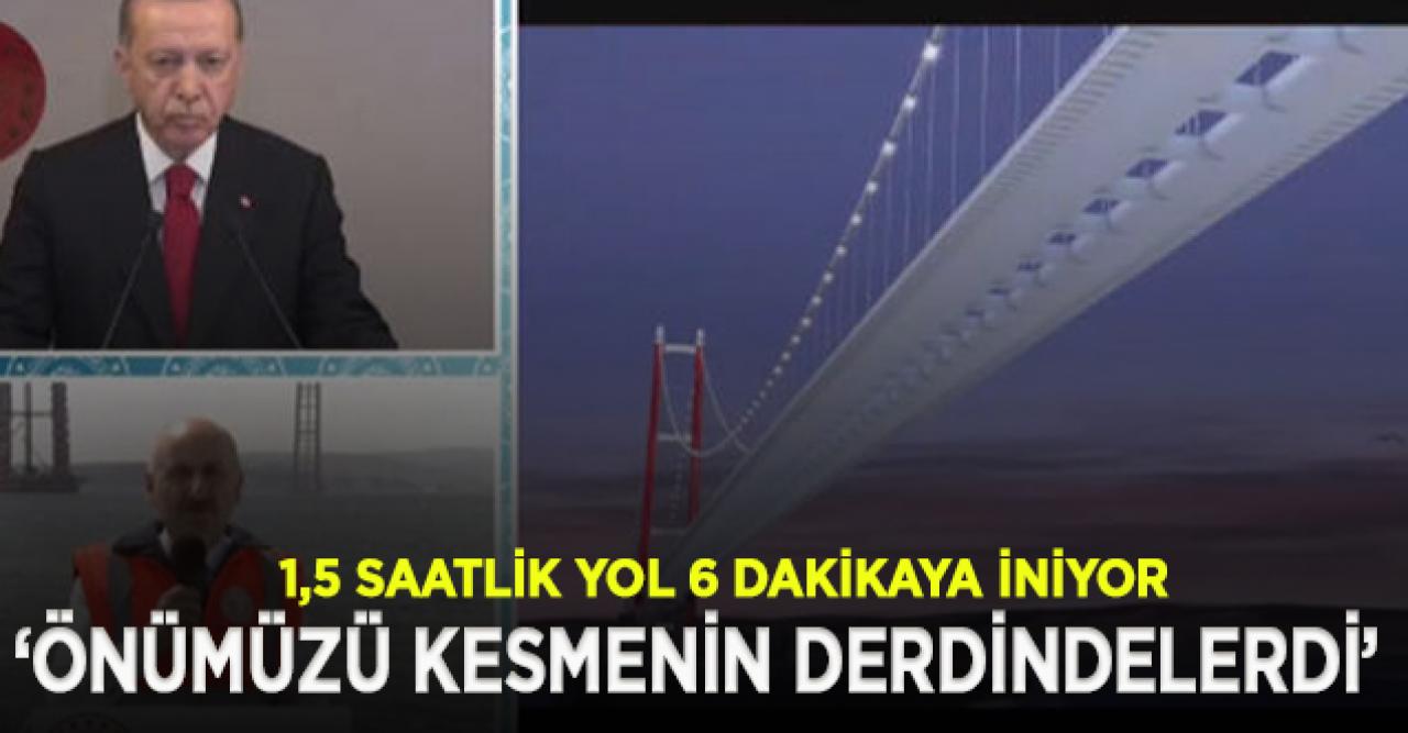 1915 Çanakkale Köprüsü ile 1,5 saatlik yol 6 dakikaya inecek