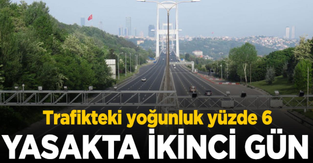 İstanbul'da trafik yoğunluğu yüzde 6