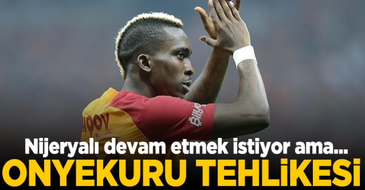 Galatasaray'da Onyekuru için komşu tehlikesi