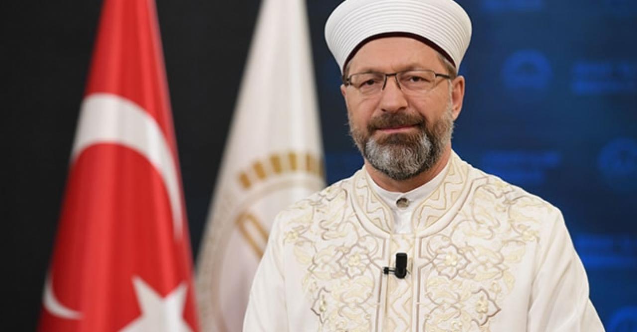 Diyanet İşleri Başkanı Erbaş'tan 'Kadir Gecesi' mesajı