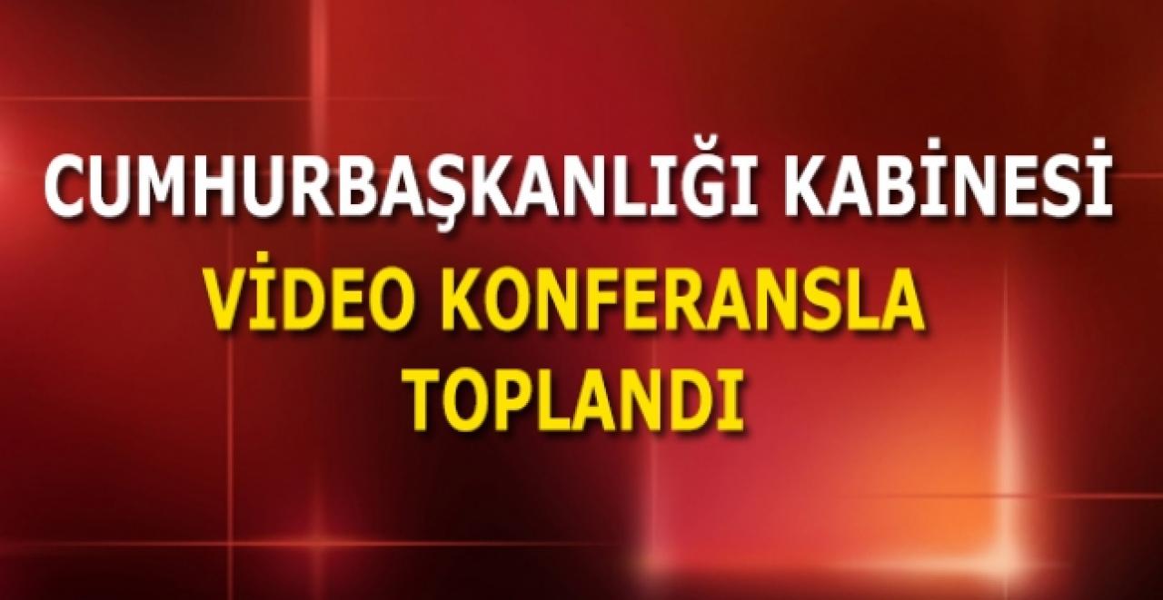 Son dakika... Cumhurbaşkanlığı Kabine toplantısı başladı