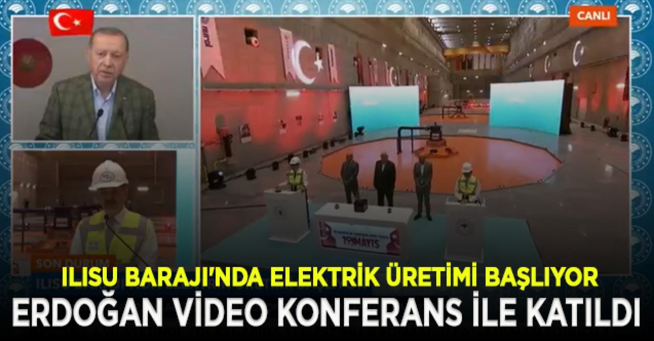 Ilısu Barajı'nda elektrik üretimi başlıyor