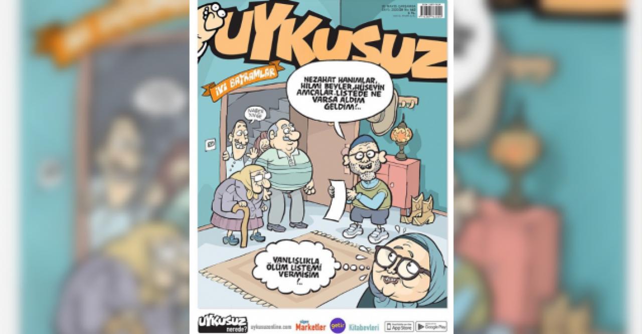 Uykusuz Dergisi, 'Sevda Noyan ve ölüm listesi'ni kapak yaptı