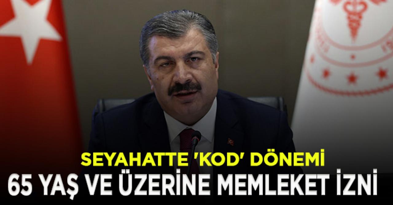 Seyahatte 'kod' dönemi|65 yaş ve üzerine memleket izni| HES kodu nasıl alınır?