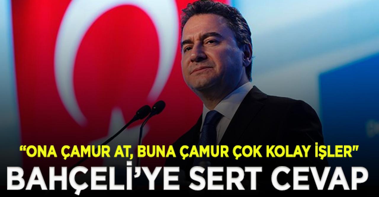 Ali Babacan'dan Bahçeli'ye FETÖ tepkisi:  Ona çamur at, buna çamur çok kolay işler