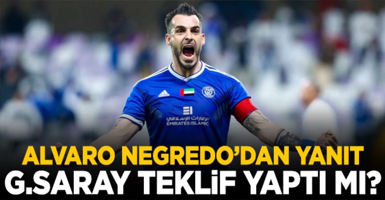 Alvaro Negredo'dan Galatasaray iddialarına yanıt