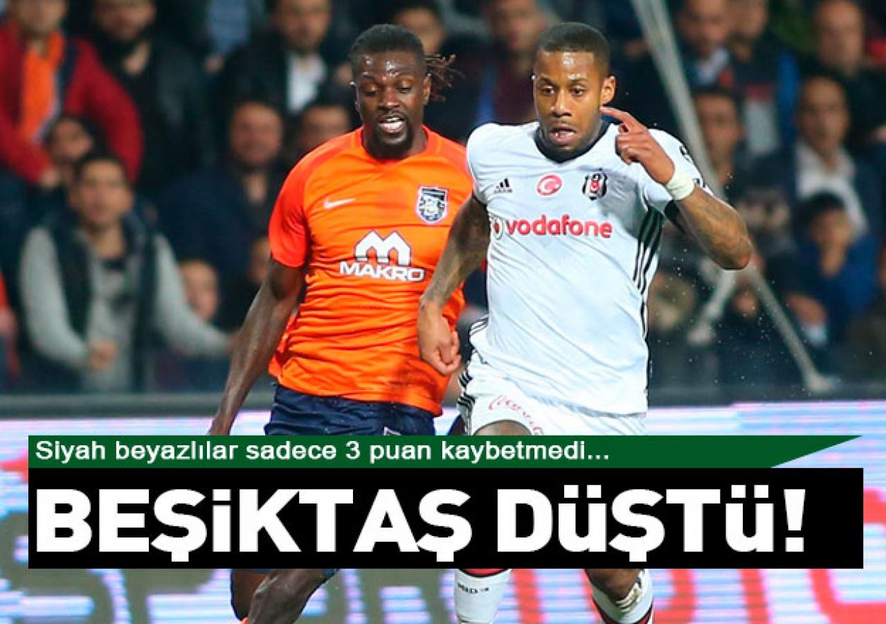 Beşiktaş düştü!