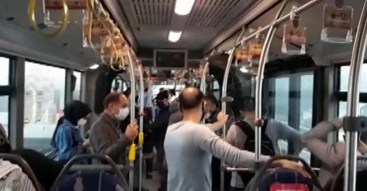 Yüzde 65'e varan trafik yoğunluğu metrobüse de yansıdı